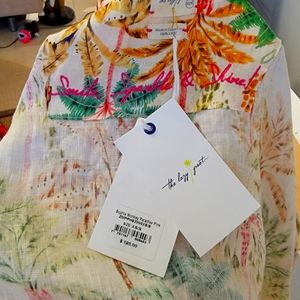 NWT. "The Lazy Poet" , beach/bath robe